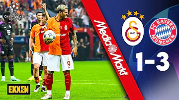 Galatasaray – Bayern Münih (1-3) Maç Özeti | Şampiyonlar Ligi A Grubu 3. Hafta