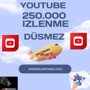 Youtube 250.000 Video İzlenme Satın Al