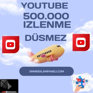 Youtube 500.000 Video İzlenme Satın Al