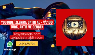 YouTube İzlenme Satın Al – Düşmez – Silinmez