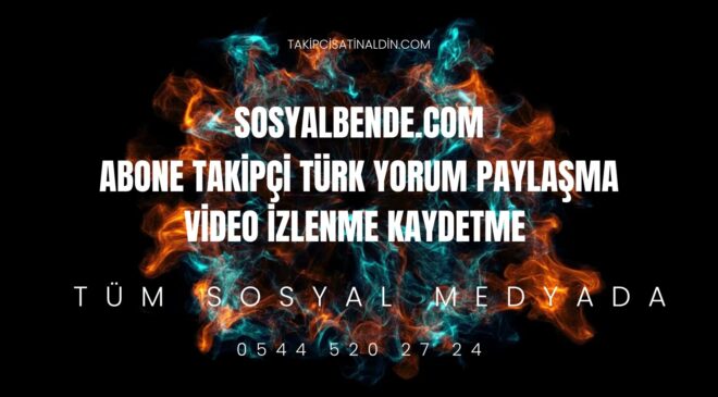 Sosyal Medya Reklam Paneli – Takipçi, Beğeni, Abone, İzlenme Satın Al