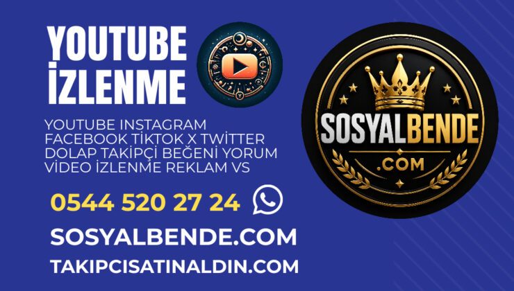 YouTube Reklam İzlenme Satın Al | Uygun Fiyatlı Video Tanıtım Hizmeti