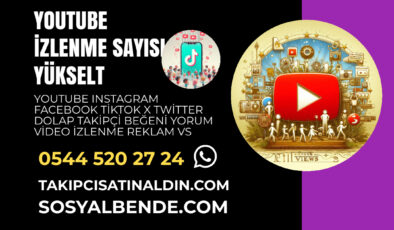 YouTube İzlenme Sayısı Yükselt – Garantili ve Hızlı Teslimat