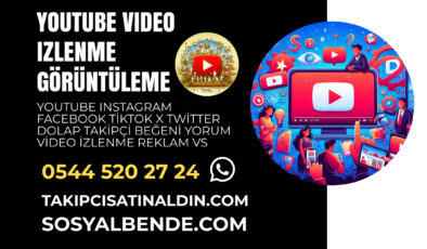 YouTube Doğal Video Görüntülenme Satın Al – Düşmeyen Paketler