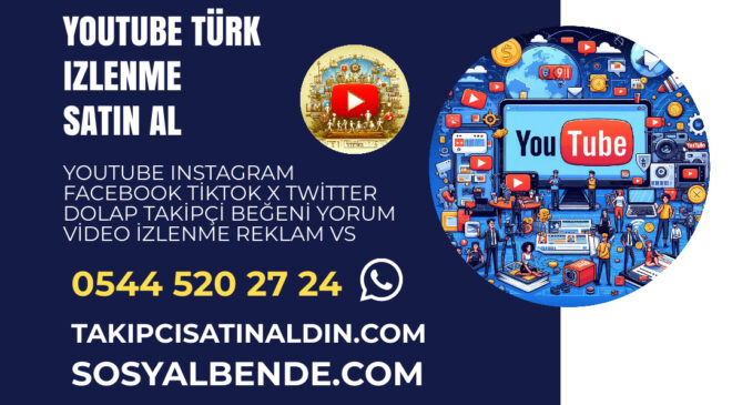 YouTube Türk Video İzlenme Satın Al