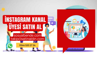 Instagram Kanal Üyesi Satın Al: Sosyalbende.com ile Büyüyün